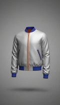 Urban Silver Bomber Jacket