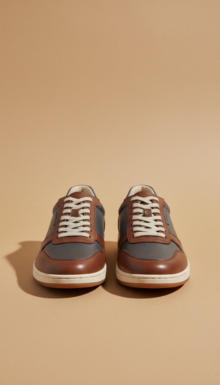 Leather Low-Top Everyday Sneakers